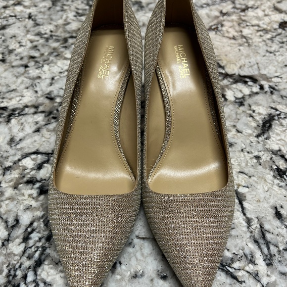 Michael Kors, gold, size 7, high heels, excellent condition - Picture 2 of 6